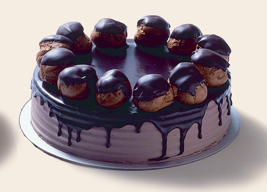Chocolate Profiterole Cake